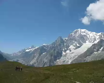 PXL037 Mont Blanc et aiguille noire de Peuterey